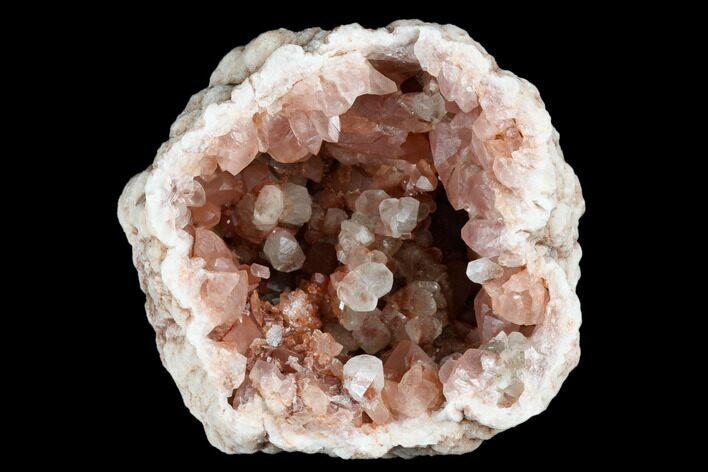 Sparkly, Pink Amethyst Geode Half - Argentina #180819